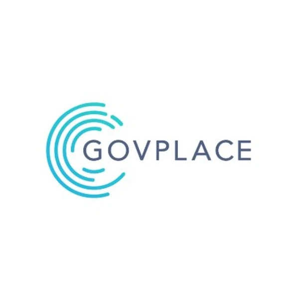 GovPlace logo featuring concentric circles symbolizing secure, centralized digital governance and compliance management.