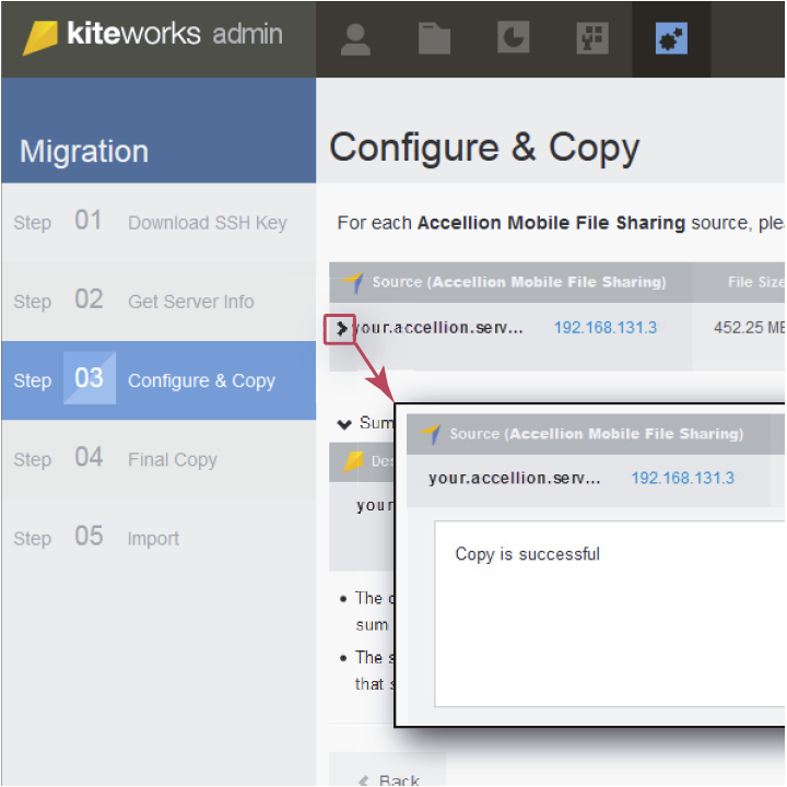 Tools | Sichere Migration mit Accellion Tools | Sichere Migration mit Accellion