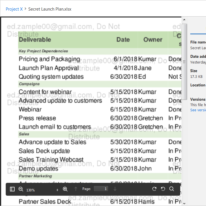 Flexibility - OneDrive Compliance - Access Permissions