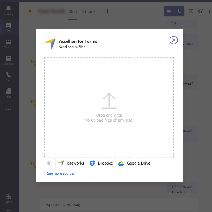 Send Files to Guest and External Parties Simply and Securely from Within Teams Send Files to Guest and External Parties Simply and Securely from Within Teams