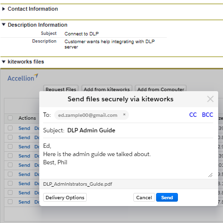 Embedded in Salesforce - Secure Salesforce File Sharing