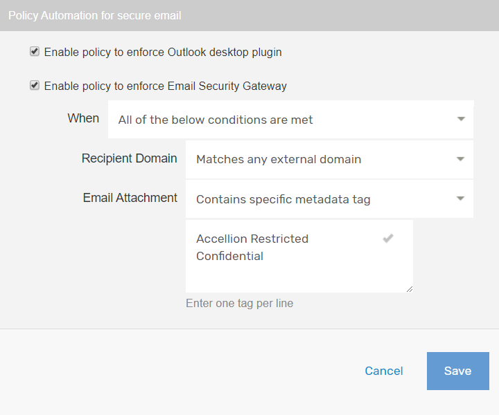 Email Policy Automation Email Policy Automation