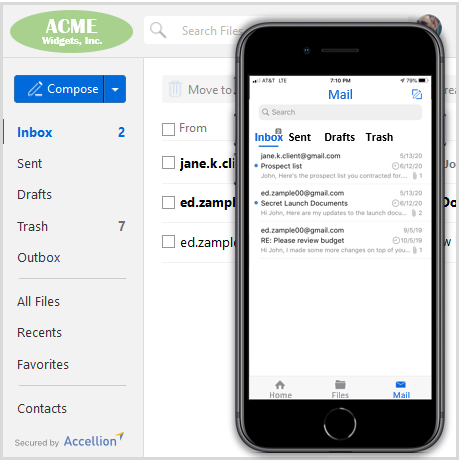 Secure Email Client Options Secure Email Client Options