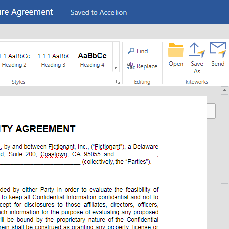 Sécurisez le partage de documents depuis Word, Excel, PowerPoint et Outlook