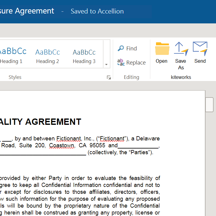 Sécurisez le partage de documents depuis Word, Excel, PowerPoint et Outlook