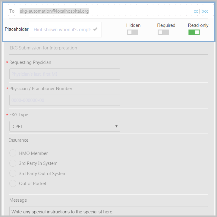 Secure Web Forms Automation