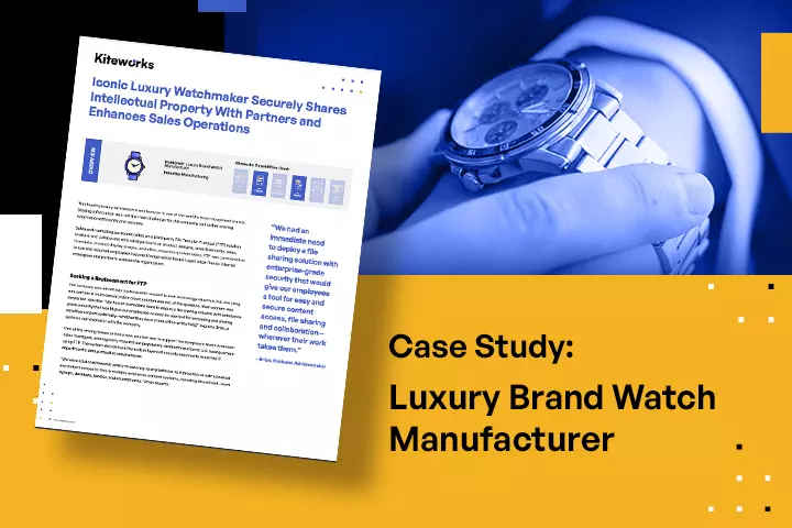 Case Study - Luxury Brand Watch Manufacturer