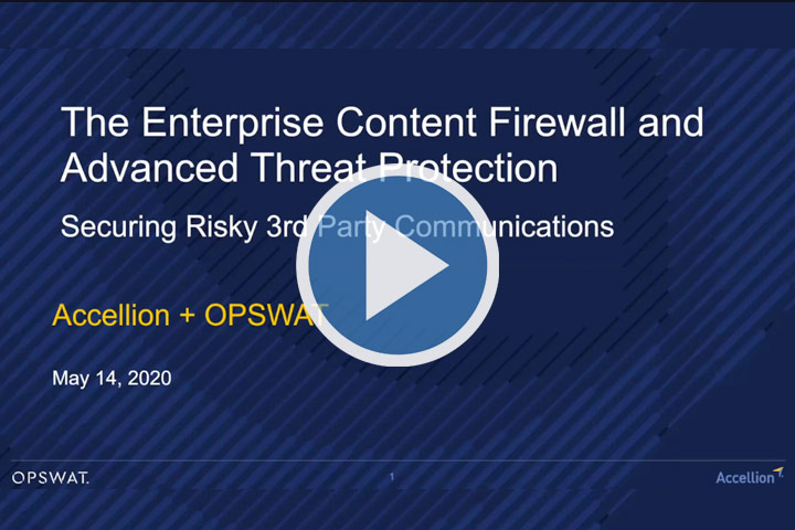 Webinar: The Enterprise Content Firewall and Advanced Threat Protection