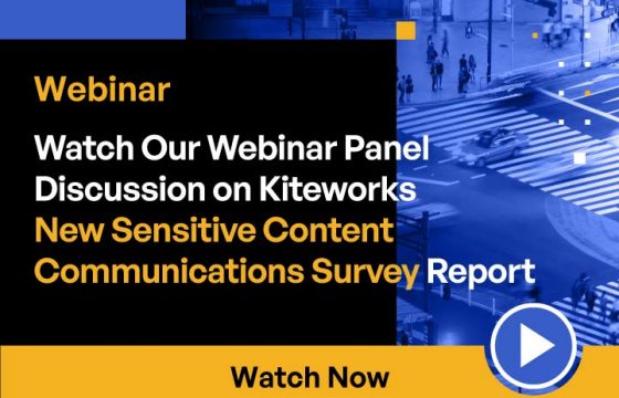 Webinar: Sensitive Content Communications Report