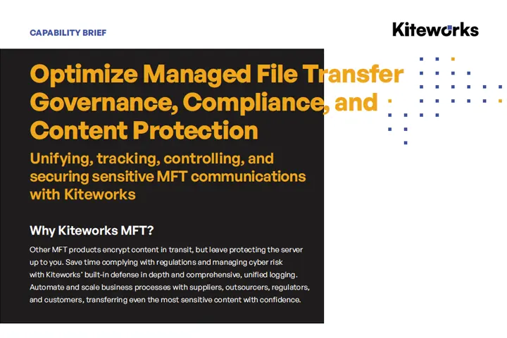 Capability Brief - Managed File Transfer