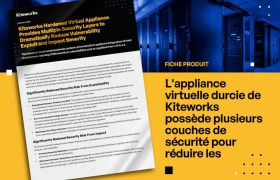 L’appliance virtuelle durcie de Kiteworks possède plusieurs niveaux de sécurité pour réduire considérablement les risques et la gravité des attaques