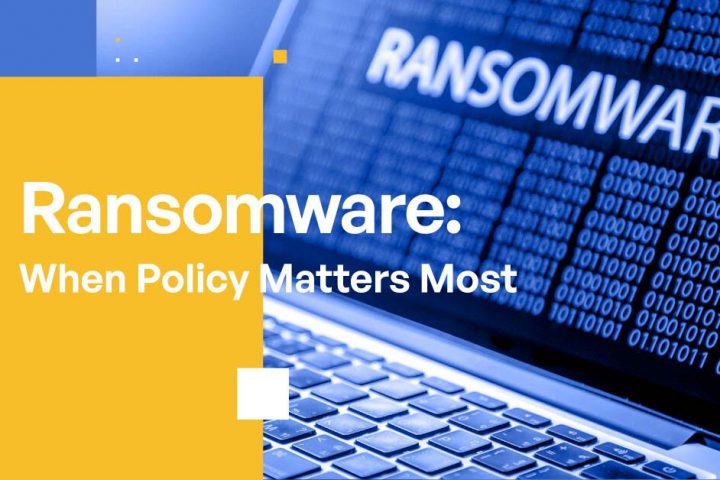 Ransomware: When Policy Matters Most