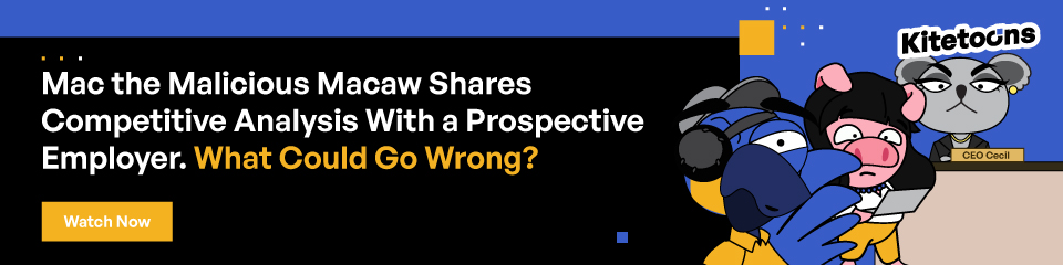 Mac Shares Sensitive Competitive Analysis with a Prospective Employer