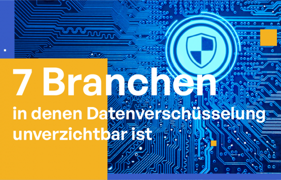 7 Industriezweige, die Datenverschlüsselung benötigen