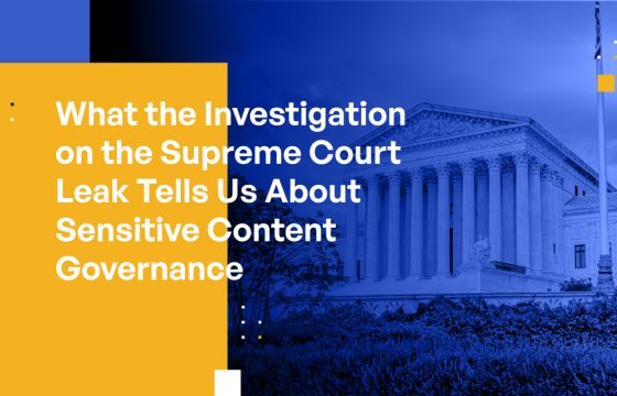 Investigayttion on the Supreme Court Leak
