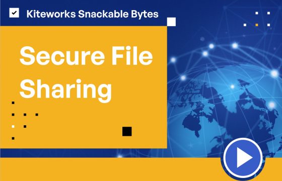 Kiteworks Snackable Bytes: Secure File Sharing