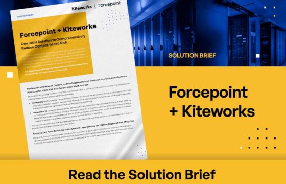 Forcepoint CDR + Kiteworks Joint Solution Reduces Content-based Risk