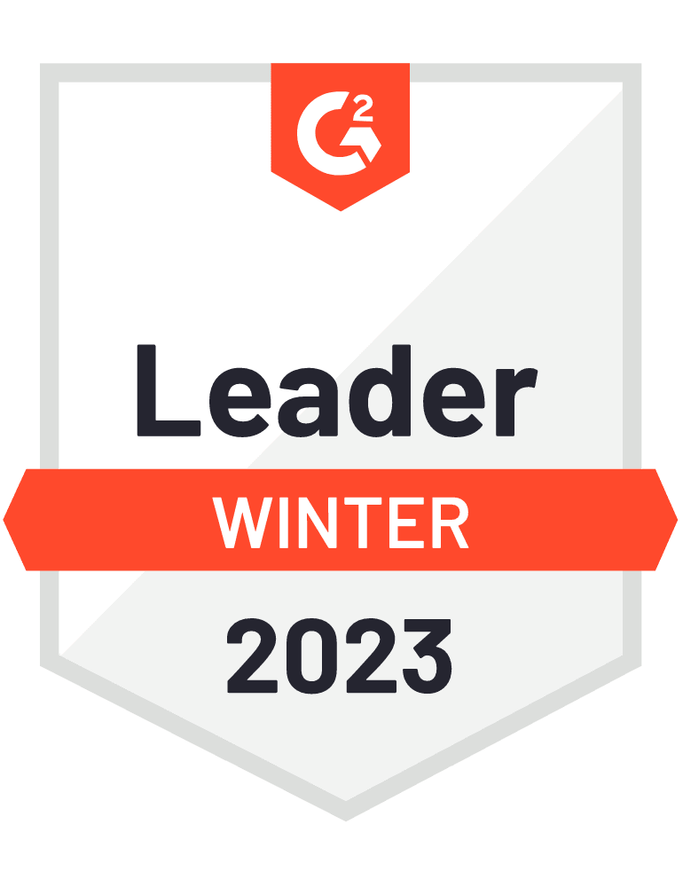 G2 Reviews Leader Winter (2023)