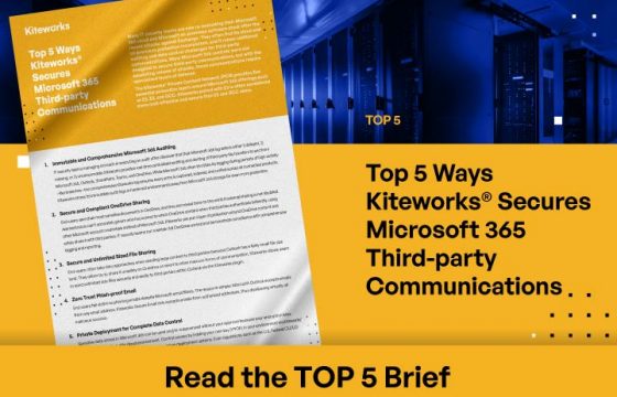 Top 5 Ways Kiteworks Secures Microsoft 365 Third-party Communications