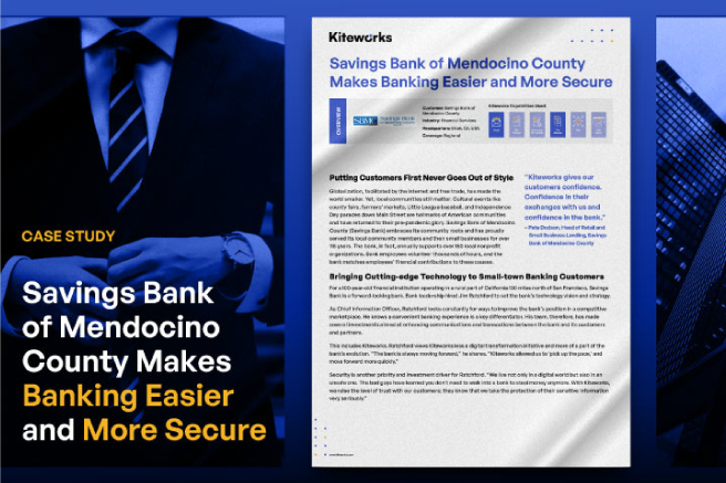 La Banque d'Épargne du Comté de Mendocino rend la banque plus facile et plus sécurisée