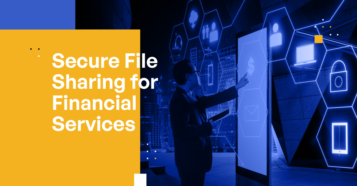 Encrypted document sharing for finance companies
