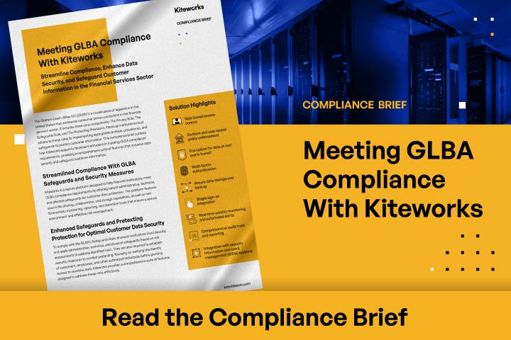 Meeting GLBA Compliance With Kiteworks