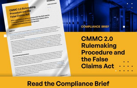 CMMC 2.0 Rulemaking Procedure and the False Claims Act