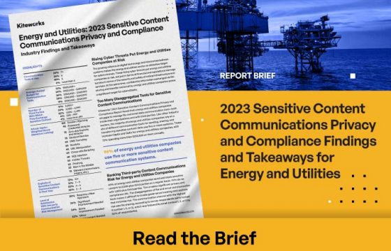 Energy and Utilities: 2023 Sensitive Content Communications Privacy and Compliance