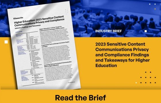 Higher Education: 2023 Sensitive Content Communications Privacy and Compliance
