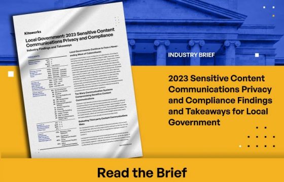 Local Government: 2023 Sensitive Content Communications Privacy and Compliance