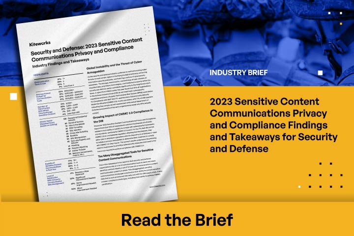 Security and Defense: 2023 Sensitive Content Communications Privacy and Compliance