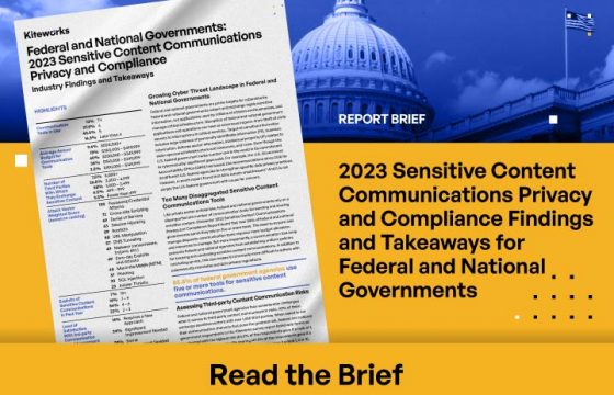 Federal and National Governments: 2023 Sensitive Content Communications Privacy and Compliance
