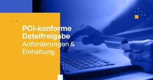 PCI-konforme Dateifreigabe – Anforderungen & Einhaltung