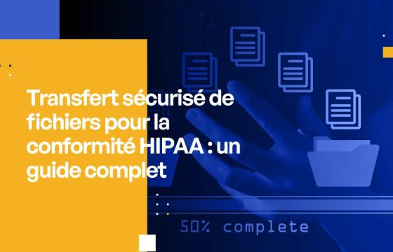 Transfert sécurisé de fichiers pour la conformité HIPAA : un guide complet