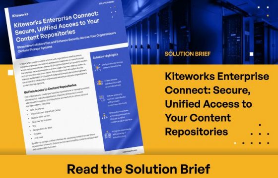 Kiteworks Enterprise Connect: Secure, Unified Access to Your Content Repositories