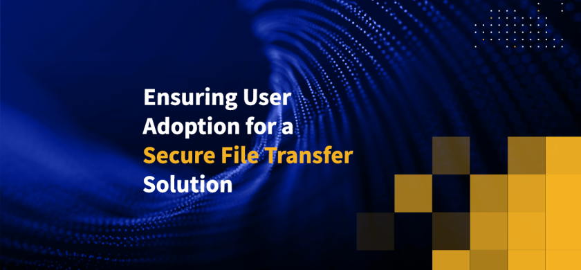 Ensuring User Adoption for a Secure File Transfer Solution