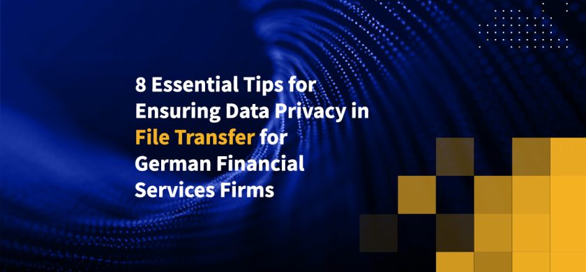 8 Essential Tips for Ensuring Data Privacy in File Transfer for German Financial Services Firms