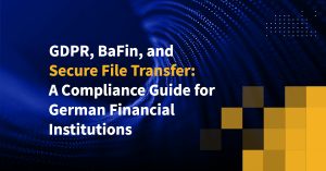 GDPR, BaFin, and Secure File Transfer: A Compliance Guide for German Financial Institutions
