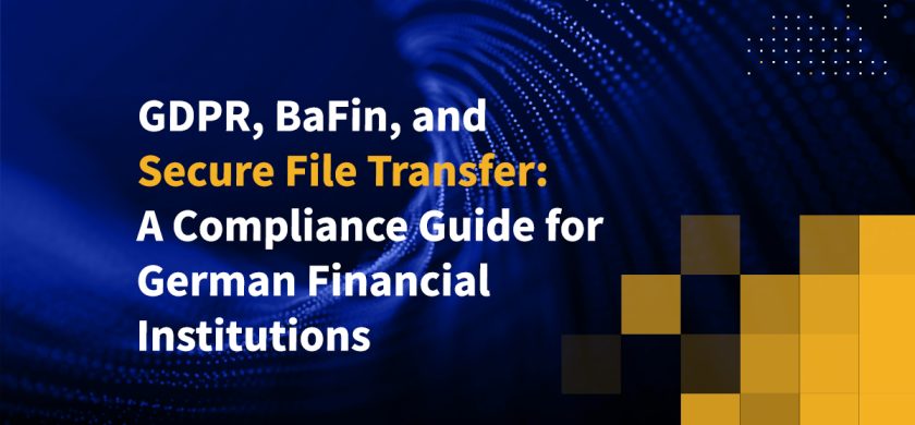 GDPR, BaFin, and Secure File Transfer: A Compliance Guide for German Financial Institutions