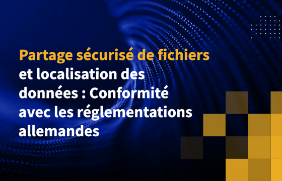 Partage sécurisé de fichiers et localisation des données : Conformité avec les réglementations allemandes