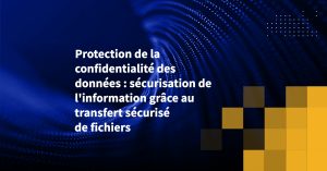 Protection de la confidentialité des données : sécurisation de l'information grâce au transfert sécurisé de fichiers