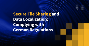 Secure File Sharing and Data Localization: Complying with German Regulations