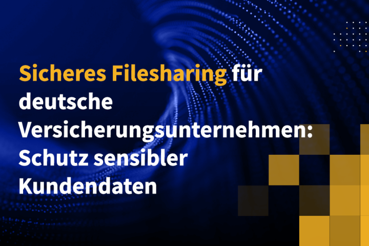 Sicheres Filesharing für deutsche Versicherungsunternehmen: Schutz sensibler Kundendaten