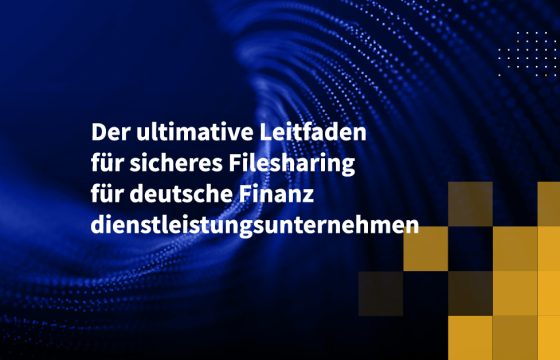 Der ultimative Leitfaden für sicheres Filesharing für deutsche Finanzdienstleistungsunternehmen