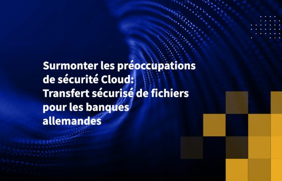 Surmonter les préoccupations de sécurité Cloud: Transfert sécurisé de fichiers pour les banques allemandes