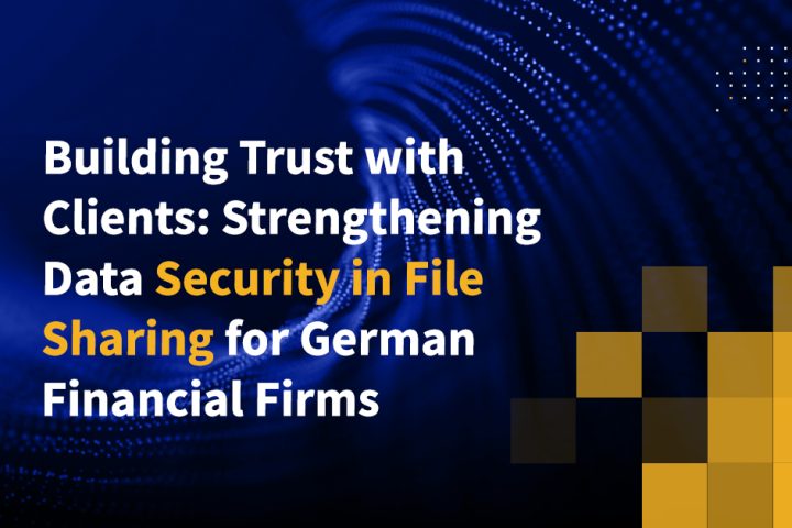 Building Trust with Clients: Strengthening Data Security in File Sharing for German Financial Firms