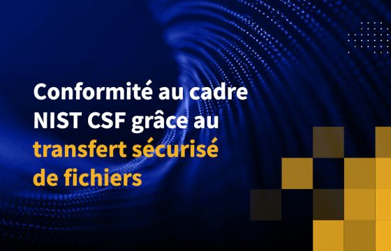 Conformité au cadre NIST CSF grâce au transfert sécurisé de fichiers