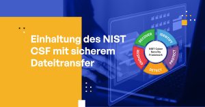 Einhaltung des NIST CSF mit sicherem Dateitransfer