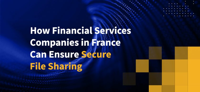 How Financial Services Companies in France Can Ensure Secure File Sharing