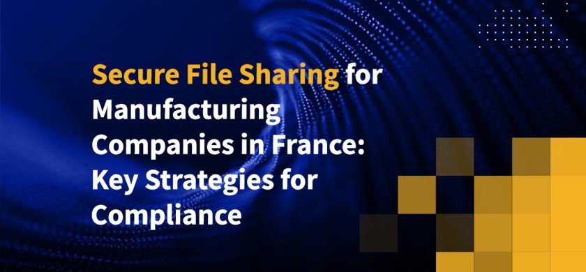 Secure File Sharing for Manufacturing Companies in France: Key Strategies for Compliance